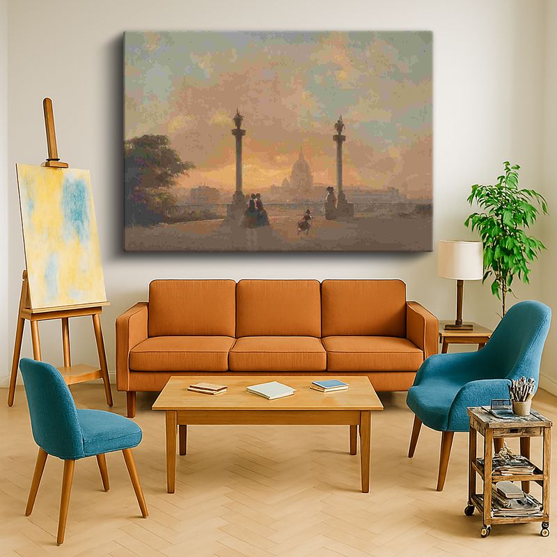 Ressam Kanvas Tablo 480